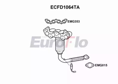 Катализатор EuroFlo ECFD1064TA