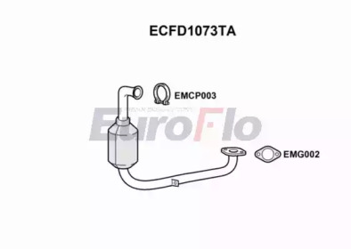 Катализатор EuroFlo ECFD1073TA