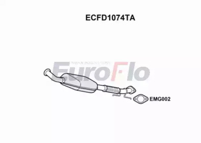 Катализатор EuroFlo ECFD1074TA