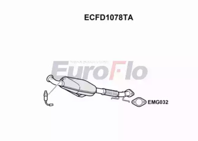 Катализатор EuroFlo ECFD1078TA