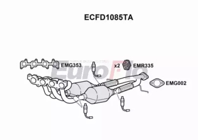 Катализатор EuroFlo ECFD1085TA