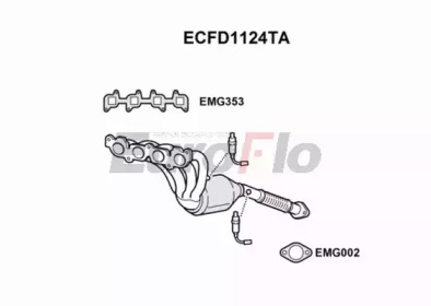 Катализатор EuroFlo ECFD1124TA