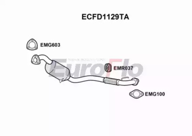 Катализатор EuroFlo ECFD1129TA