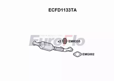 Катализатор EuroFlo ECFD1133TA