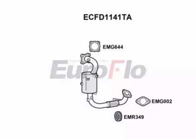 Катализатор EuroFlo ECFD1141TA