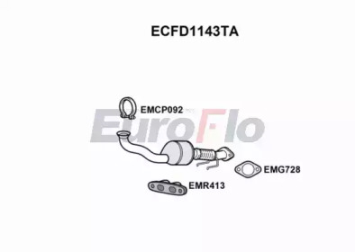 Катализатор EuroFlo ECFD1143TA