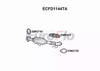 Катализатор EuroFlo ECFD1144TA