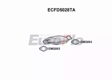 Катализатор EuroFlo ECFD5028TA