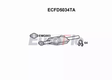 Катализатор EuroFlo ECFD5034TA