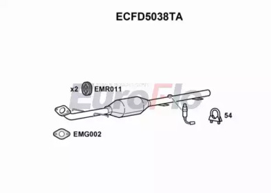 Катализатор EuroFlo ECFD5038TA