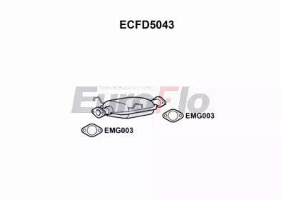 Катализатор EuroFlo ECFD5043