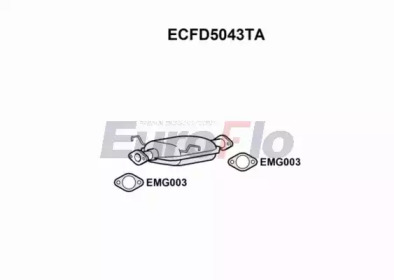 Катализатор EuroFlo ECFD5043TA