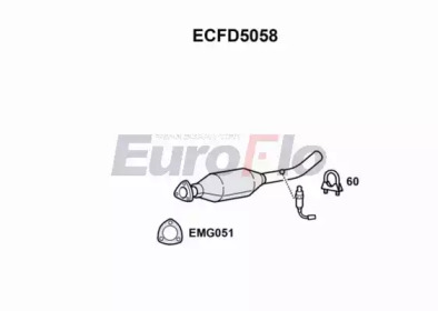 Катализатор EuroFlo ECFD5058