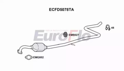 Катализатор EuroFlo ECFD5078TA