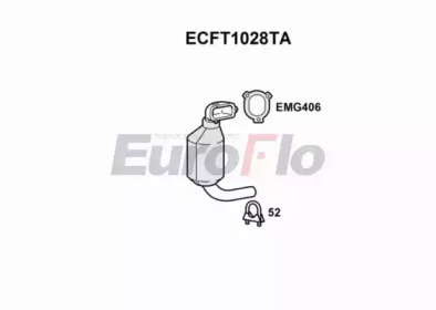 Катализатор EuroFlo ECFT1028TA