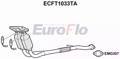 Катализатор EuroFlo ECFT1033TA