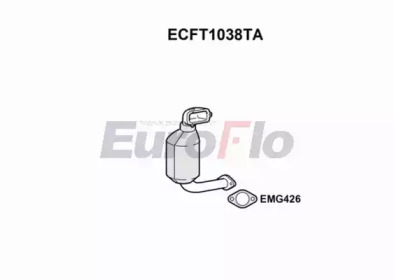 Катализатор EuroFlo ECFT1038TA