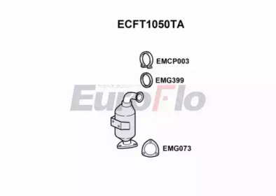 Катализатор EuroFlo ECFT1050TA