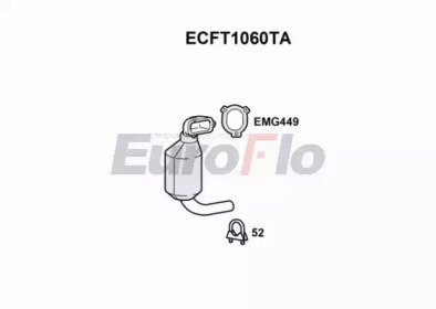 Катализатор EuroFlo ECFT1060TA