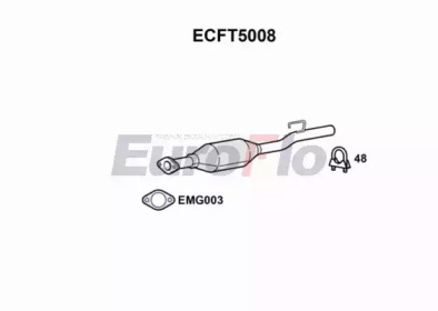 Катализатор EuroFlo ECFT5008