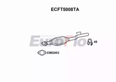 Катализатор EuroFlo ECFT5008TA