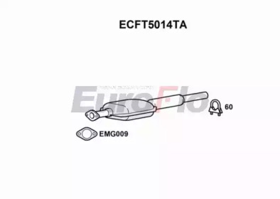 Катализатор EuroFlo ECFT5014TA