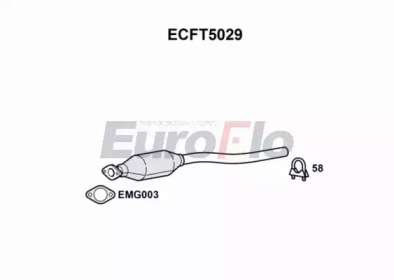 Катализатор EuroFlo ECFT5029