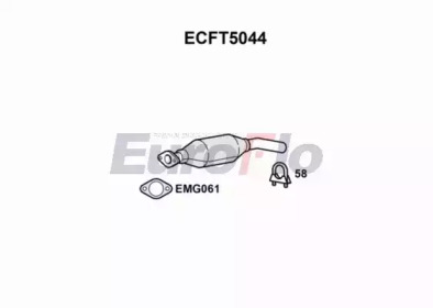 Катализатор EuroFlo ECFT5044