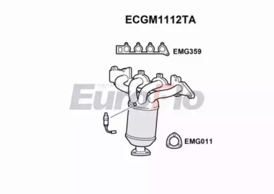 Катализатор EuroFlo ECGM1112TA