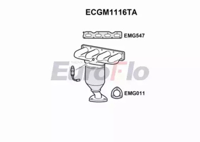 Катализатор EuroFlo ECGM1116TA