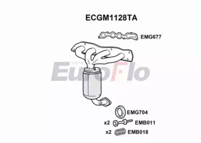 Катализатор EuroFlo ECGM1128TA