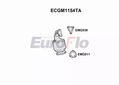 Катализатор EuroFlo ECGM1154TA