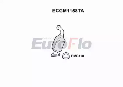 Катализатор EuroFlo ECGM1158TA