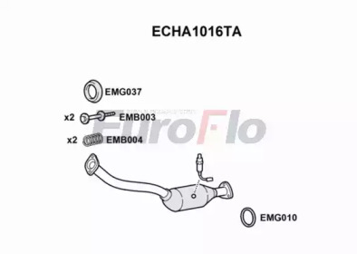 Катализатор EuroFlo ECHA1016TA