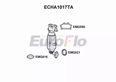 Катализатор EuroFlo ECHA1017TA