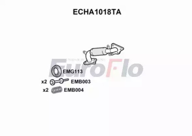 Катализатор EuroFlo ECHA1018TA