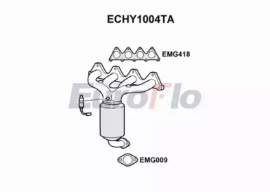 Катализатор EuroFlo ECHY1004TA