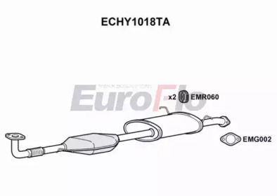 Катализатор EuroFlo ECHY1018TA