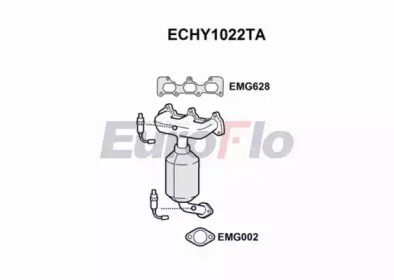 Катализатор EuroFlo ECHY1022TA