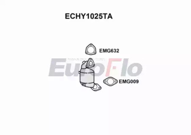 Катализатор EuroFlo ECHY1025TA