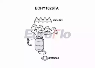 Катализатор EuroFlo ECHY1026TA