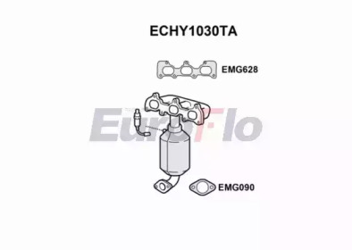 Катализатор EuroFlo ECHY1030TA