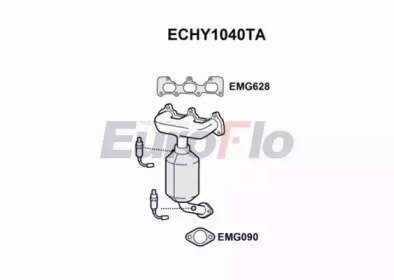 Катализатор EuroFlo ECHY1040TA