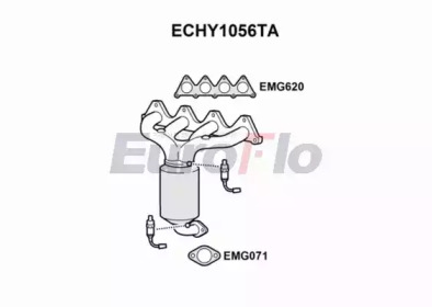 Катализатор EuroFlo ECHY1056TA