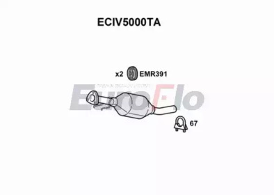 Катализатор EuroFlo ECIV5000TA