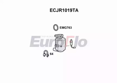 Катализатор EuroFlo ECJR1019TA