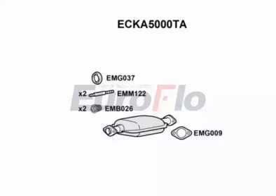 Катализатор EuroFlo ECKA5000TA