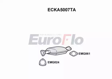 Катализатор EuroFlo ECKA5007TA