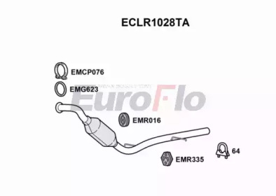 Катализатор EuroFlo ECLR1028TA