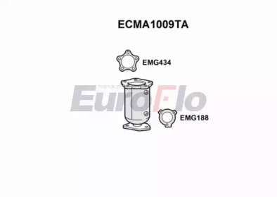 Катализатор EuroFlo ECMA1009TA